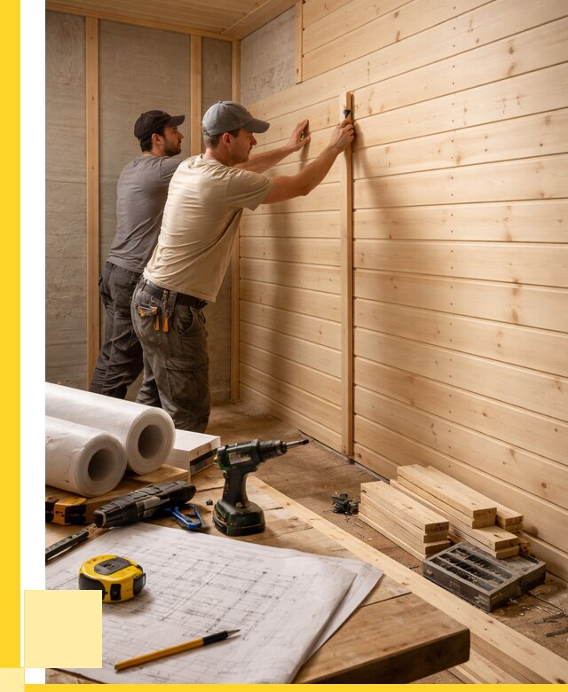 Обшивка бани вагонкой в Апшеронске от 1230 р., ЭриданПшр