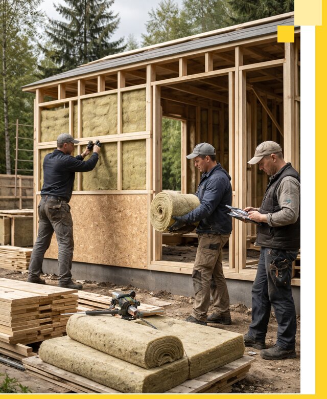 Проектирование и строительство каркасных бань в Апшеронске под ключ