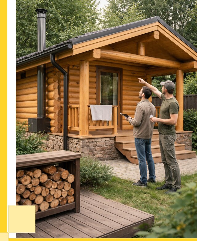 Бани для дачи под ключ в Апшеронске от 256200 р. | ЭриданПшр