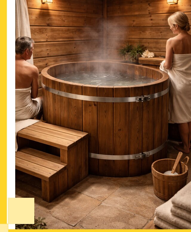 Бани с купелью под ключ в Апшеронске от 461160 р. | ЭриданПшр