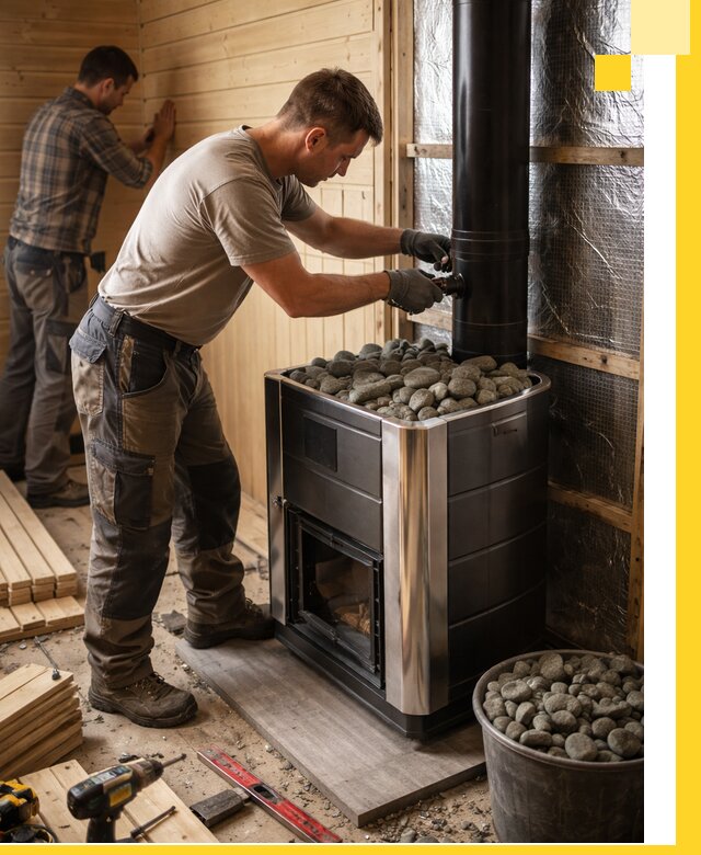 Проектирование и строительство парилок для бани в Апшеронске под ключ