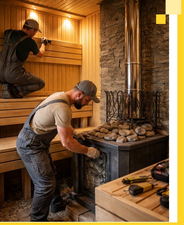 Комплексный дизайн бань, саун и зон отдыха в Апшеронске