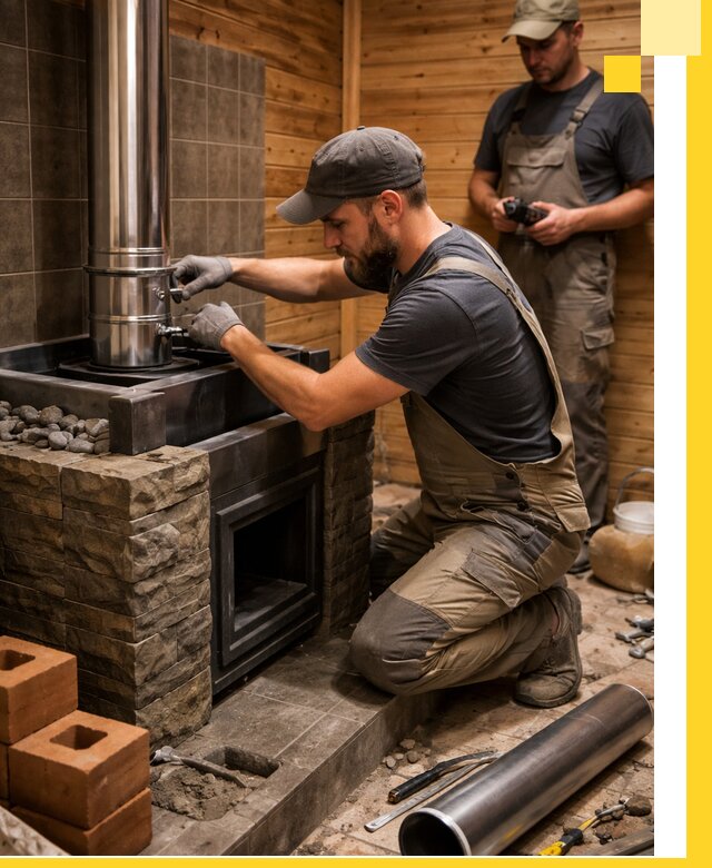 Изготовление и установка банных печей под ключ в Апшеронске