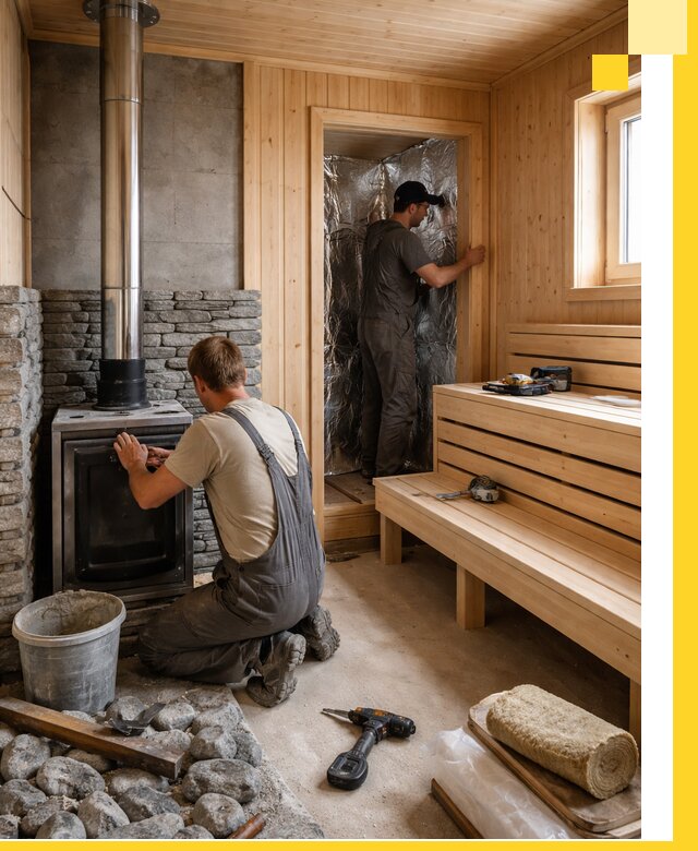 Строительство и изготовление бань под ключ в Апшеронске