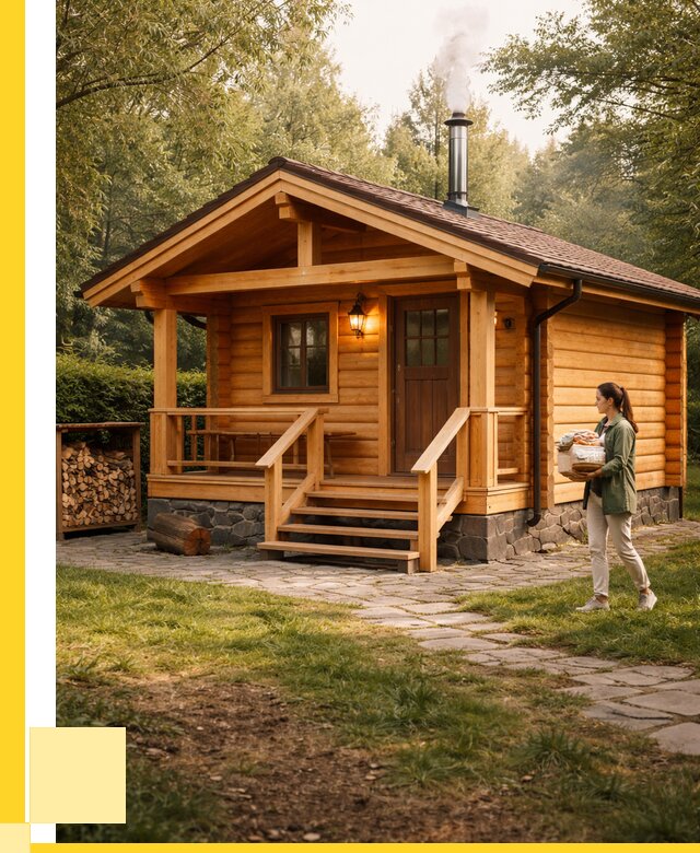 Купить баню под ключ в Апшеронске от 666120 р. | ЭриданПшр