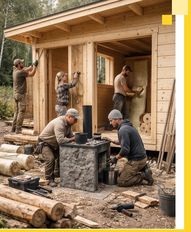 Купить баню под ключ в Апшеронске строительство монтаж отделка