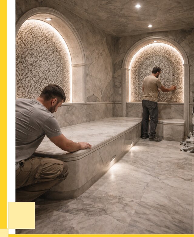 Турецкие бани под ключ в Апшеронске от 256200 р. | ЭриданПшр