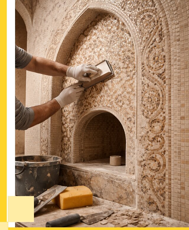 Мозаика для хамама в Апшеронске под ключ от 5124 р. | ЭриданПшр