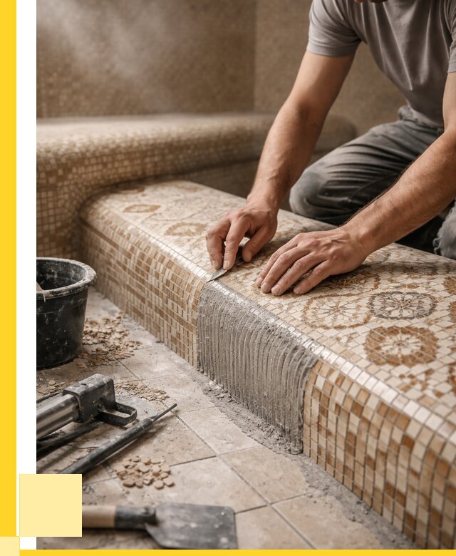 Плитка для хамама под ключ в Апшеронске от 3587 р. | ЭриданПшр