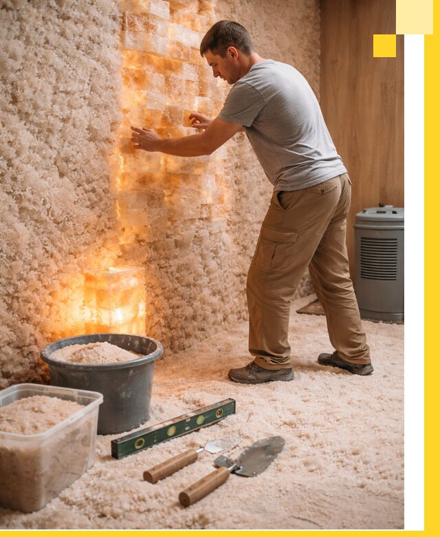 Проектирование и монтаж соляных комнат в Апшеронске под ключ