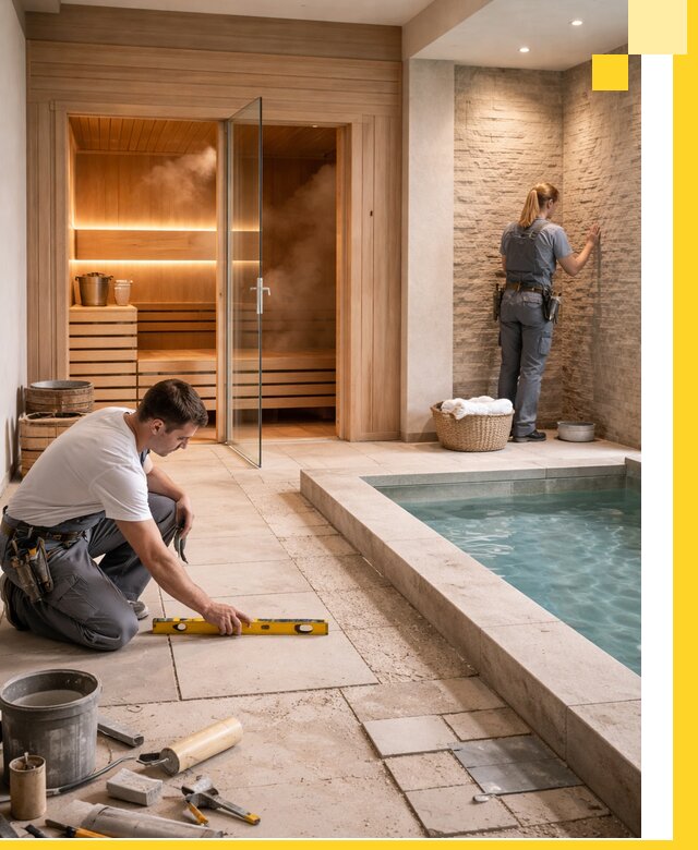 Комплексный дизайн и отделка интерьеров SPA под ключ в Апшеронске